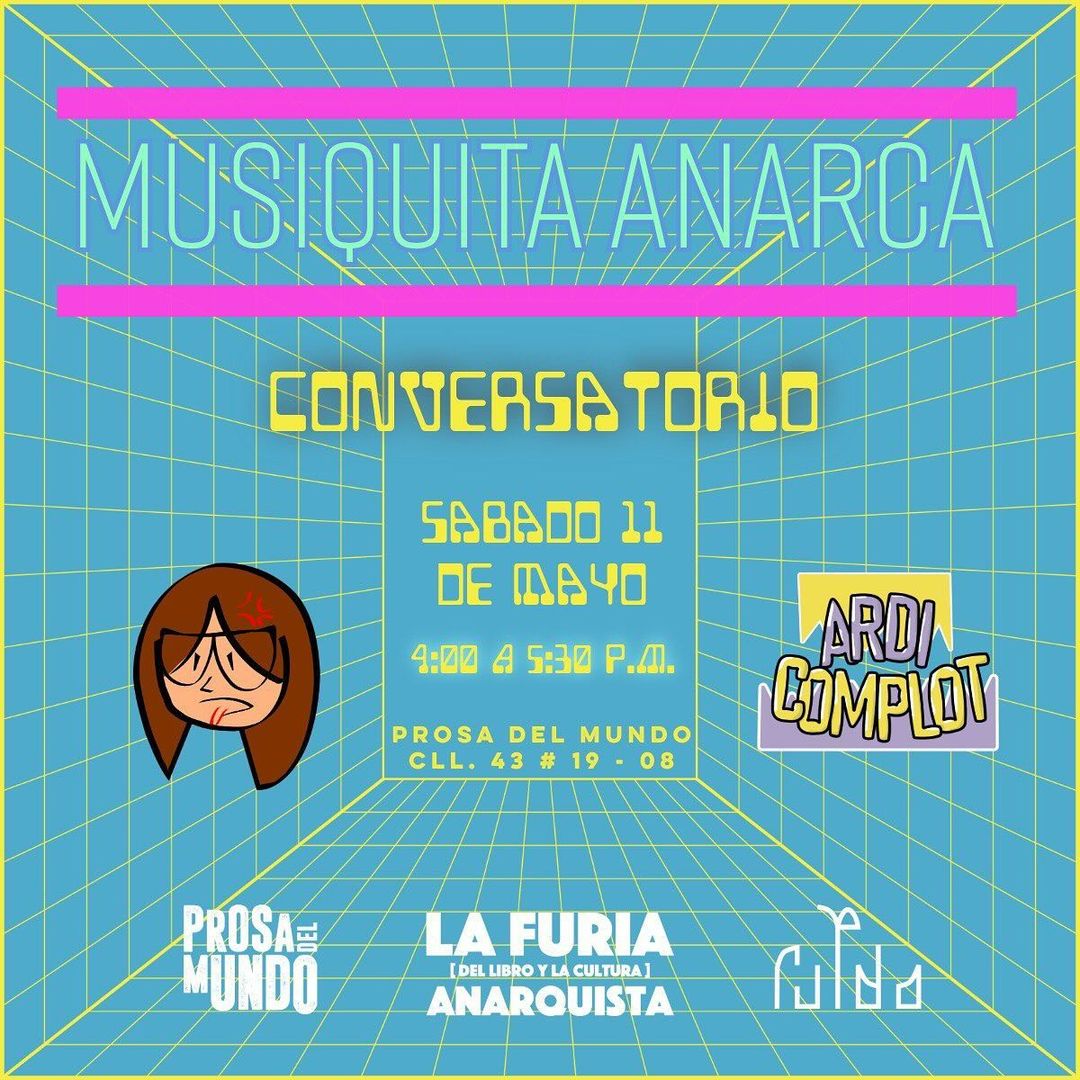 Dimos un par de charlas y un concierto en vivo con la compañía de Natalia Piza de FemHack en el marco de La Furia Anarquista 2024.